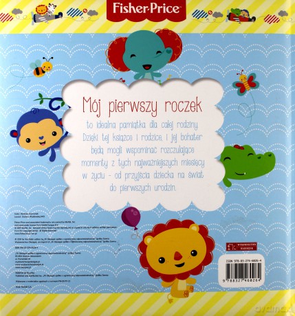 Fisher Price Mój pierwszy roczek - chłopczyk - Barbara Szymanek [KSIĄŻKA]