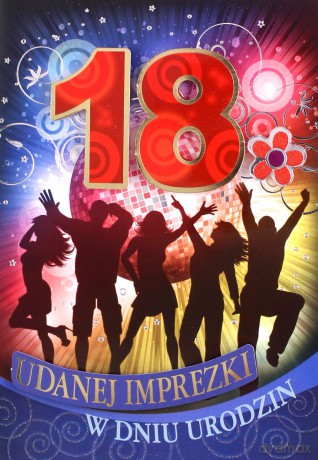 Karnet 18-stka naklejany 3D nr 005 + koperta
