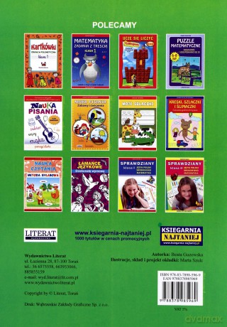 Kartkówki. Edukacja matematyczna klasa 1 [KSIĄŻKA]