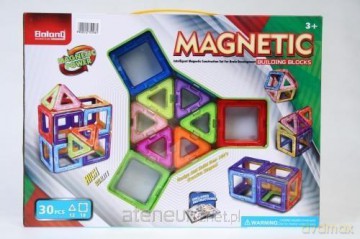 Klocki magnetyczne 30 el. [KLOCKI]