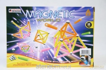 Klocki magnetyczne 50 el. [KLOCKI]