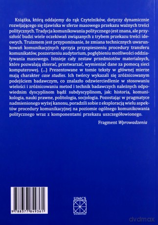 Komunikowanie polityczne [KSIĄŻKA]
