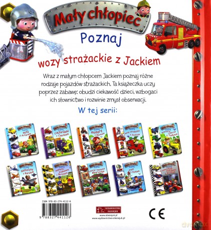 Mały chłopiec. Poznaj wozy strażackie z Jackiem - Emilie Beaumont, Nathalie Belineau [KSIĄŻKA]