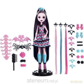 Monster High. Wampirystyczne fryzury Draculary