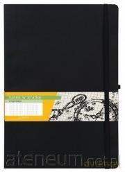 Notes B5 Kratka Impresja Czarny