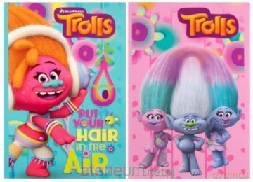 Notes kształtowy A7 Trolls (30 szt)