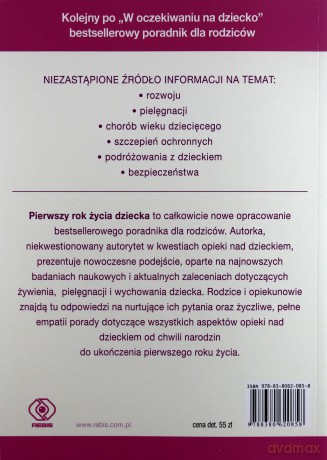 Pierwszy rok życia dziecka - Heidi Murkoff, Sharon Mazel [KSIĄŻKA]