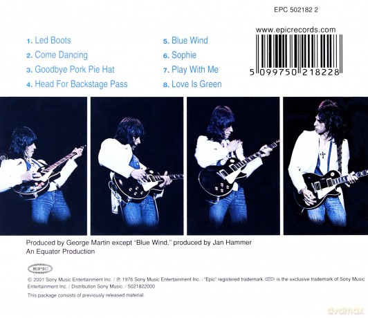 Jeff Beck: Wired [CD]