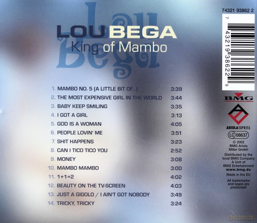 Lou Bega: King of Mambo [CD]