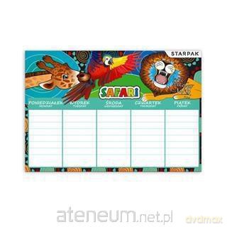 Plan lekcji Safari (25 szt)
