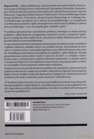 Podatki i opłaty lokalne. Teoria i praktyka [KSIĄŻKA]