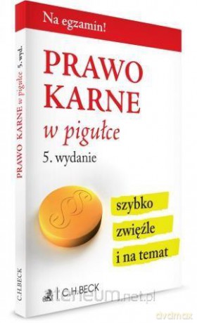 Prawo karne w pigułce [KSIĄŻKA]