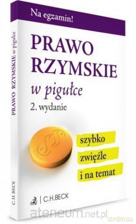 Prawo rzymskie w pigułce [KSIĄŻKA]