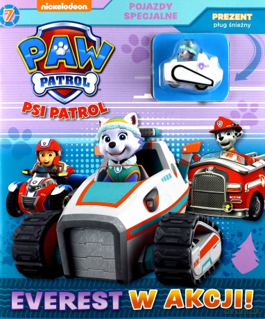 Psi Patrol. Pojazdy specjalne 7 Everest w akcji [KSIĄŻKA]