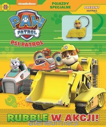 Psi Patrol. Pojazdy specjalne 8 Rubble w akcji [KSIĄŻKA]