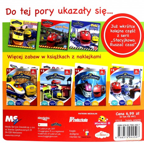 Stacyjkowo. Ruszać czas 12 Lody mistrza Frostiniego [KSIĄŻKA]