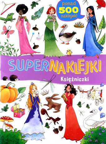 Supernaklejki: Księżniczki [KSIĄŻKA]