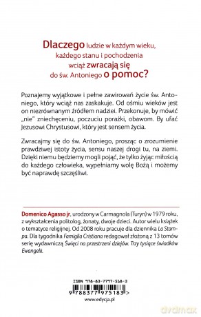 Święty Antoni z Padwy - Domenico Agasso Jr [KSIĄŻKA]
