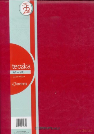 Teczka A4 706 czerwona