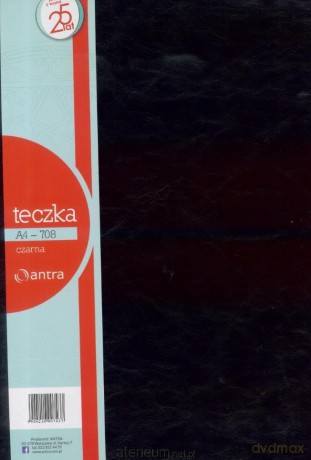 Teczka A4 708 Czarny
