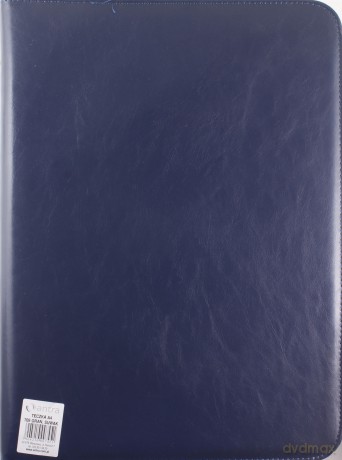 Teczka A4 709 granatowa na suwak
