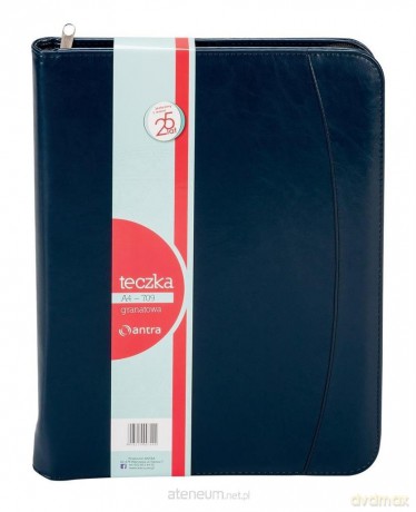 Teczka A4 709 szara na suwak