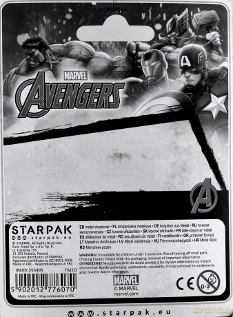Temperówka metalowa Avengers