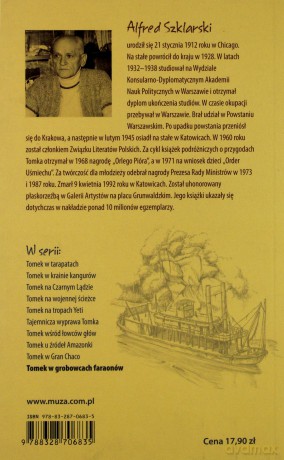 Tomek w grobowcach faraonów - Alfred Szklarski [KSIĄŻKA]