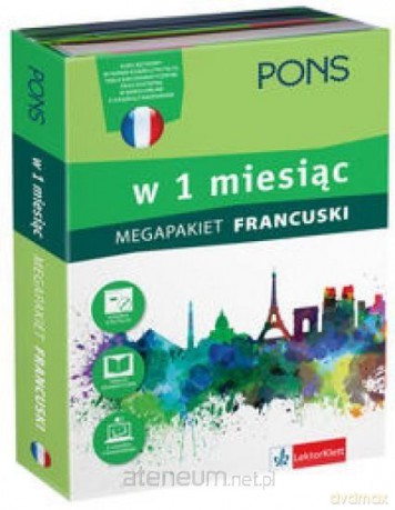 W 1 MIESIĄC - Francuski w 1 miesiąc Megapakiet [KSIĄŻKA]
