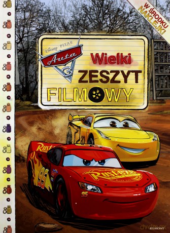 Wielki zeszyt filowy. Auta 3 - Suzanne Francis, Małgorzata Fabianowska [KSIĄŻKA]