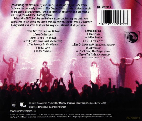 Blue Oyster Cult: Agents Of Fortune [CD]