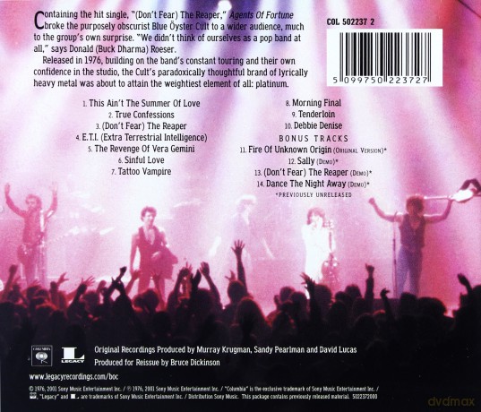Blue Oyster Cult: Agents Of Fortune [CD]