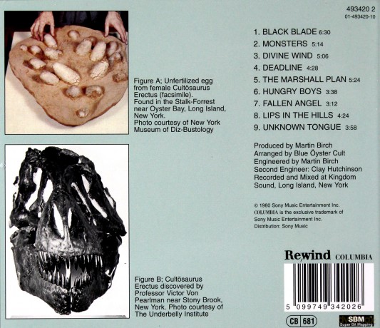 Blue Oyster Cult: Cultosaurus Erectus [CD]