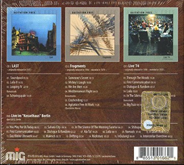 Agitation Free: Last Fragments & Live 74 [2CD]+[DVD]