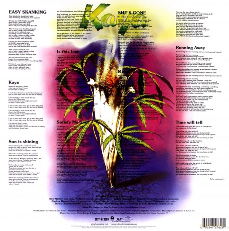 Bob Marley & The Wailers: Kaya [Winyl]
