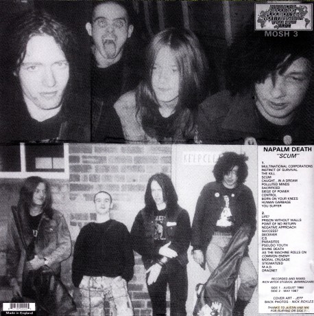 Napalm Death: Scum [Winyl]
