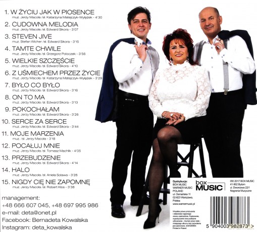 Bernadeta Kowalska i Przyjaciele: W Życiu Jak w Piosence [CD]