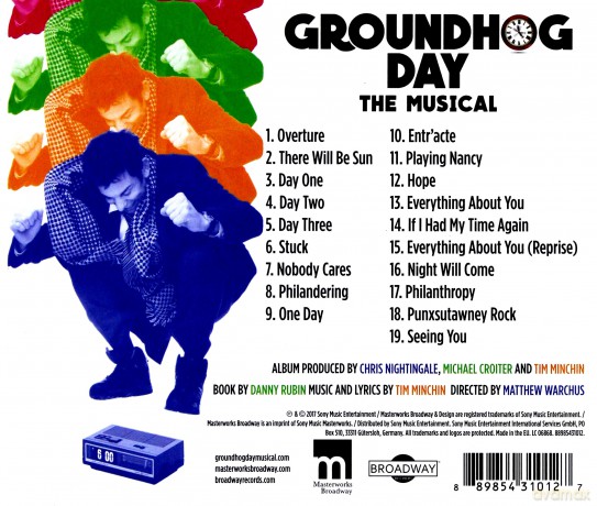 Groundhog Day The Musical (Original Broadway Cast Recording) [CD]