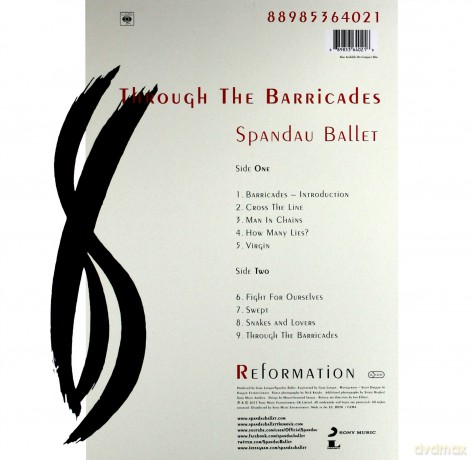 Spandau Ballet: Through the Barricades (Remastered) [Winyl]