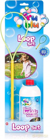 Bańki Fru blu pętla z płynem 0,5 l