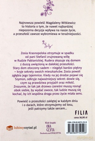 Czereśnie zawsze muszą być dwie - Magdalena Witkiewicz [KSIĄŻKA]