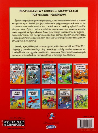 Dziwne przebudzenie smerfa śpiocha oraz cztery inne opowieści. Smerfy komiks - Pierre Culliford [KOMIKS]