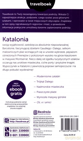 Katalonia Barcelona Costa Brava i Costa Dorada Travelbook - Dominika Zaręba [KSIĄŻKA]