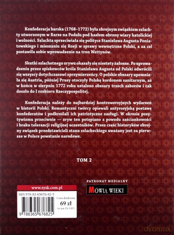 Konfederacja barska (Tom 2) - Władysław Konopczyński [KSIĄŻKA]