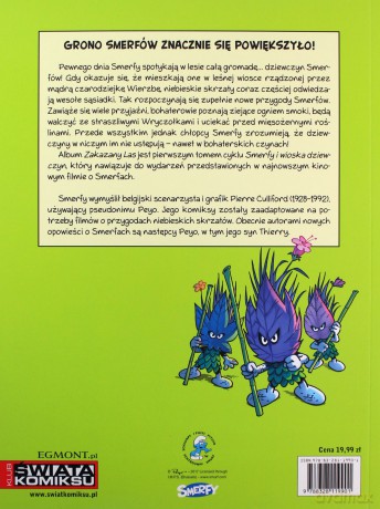 Smerfy i wioska dziewczyn. Zakazany las. Smerfy komiks [KOMIKS]