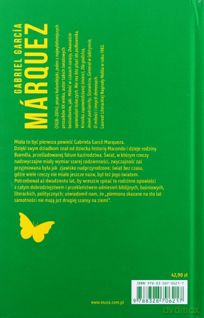 Sto lat samotności - Gabriel Garcia Marquez [KSIĄŻKA]