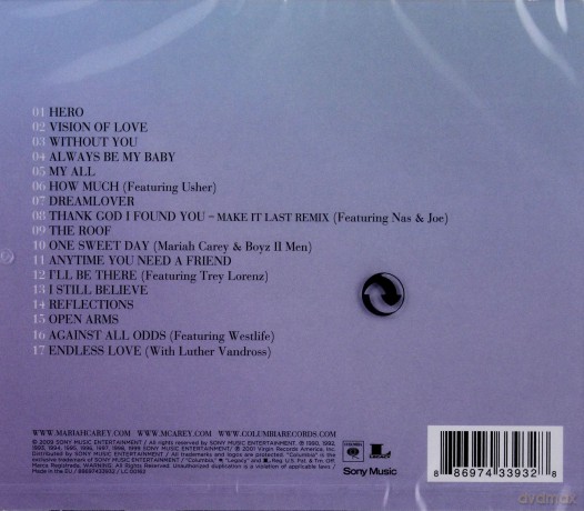 Mariah Carey: The Ballads (International Version) [CD]