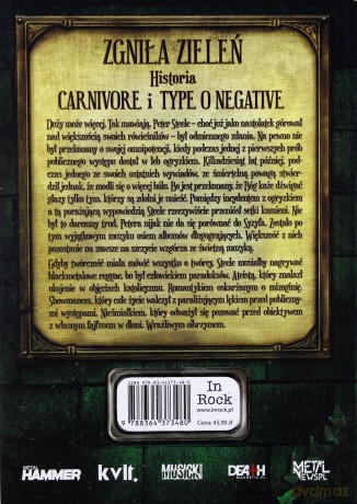 Type o negative zgniła zieleń - Maciej Krzywiński [KSIĄŻKA]