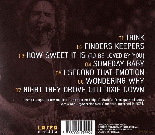 Jerry Garcia: How Sweet It Is [CD]