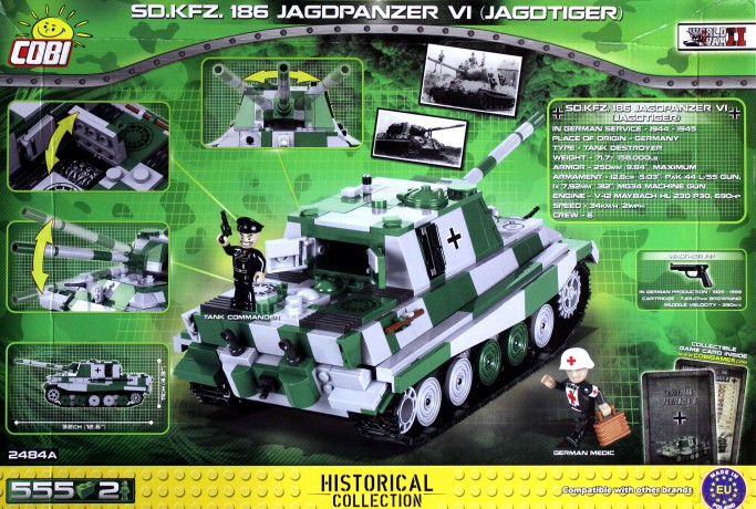 Armia Jagdpanzer VI Jagdtiger Sd.Kfza 186 [KLOCKI]